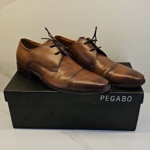PEGABO Blackley-28 Cognac/Bronze Men's Size 42D
